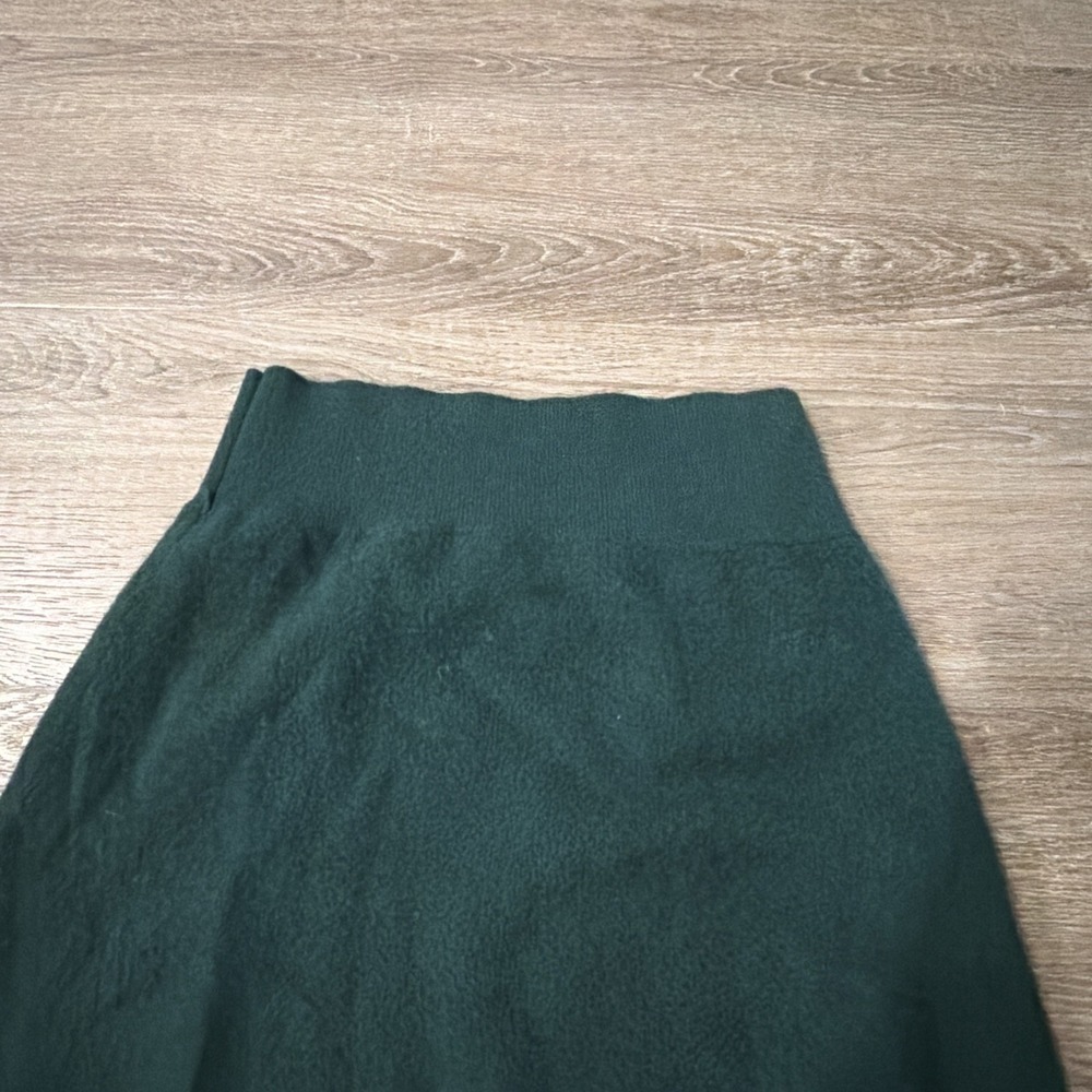 Frame Cashmere Blend Compact Pencil Skirt in Pine‎ Size XS - Picture 4 of 7
